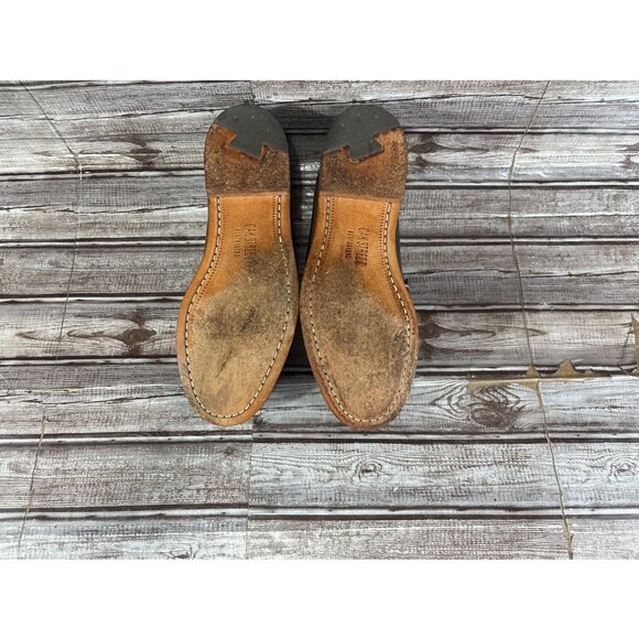 Oak Street Bootmakers Chromexcel Beefroll Penny Loafer Size 9 D color Green - Picture 6 of 9